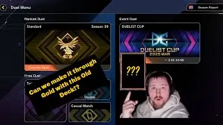 Can this older deck get me through Gold in Master Duel? | Twitch Vod Road to a Top 8 Episode 2.