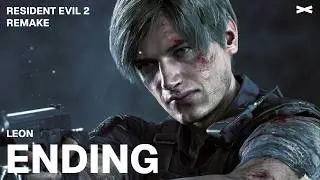 Resident Evil 2 Remake Leon (Part 6) - Walktrhough Gameplay - ENDING