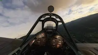MSFS 2020 Spitfire MK IX approaching LESU