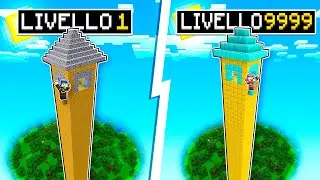 CASA ALTA LIVELLO 1 VS CASA ALTA LIVELLO 99999! - MINECRAFT