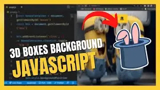 3D Background Boxes em Javascript