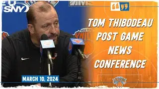 Tom Thibodeau points to turnovers, poor shooting in Knicks loss to 76ers | SNY