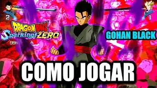 Como Jogar Com Gohan Black! - DRAGON BALL: Sparking! ZERO - Personagem Jogavel Gohan Black Gameplay