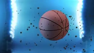 545 v4   Basketball Sport light Logo Reveal powerful animation action intro V4