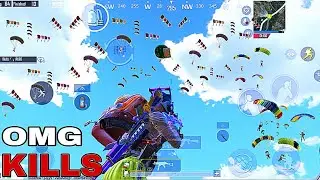 😱OMG KILLS PRO PLAYERS AND ME NOOB PLAYER RUSH GAMEPLAY🔥pubg mobile bgmi #pubgmobile #bgmi
