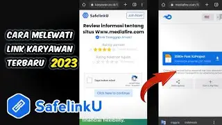Tutorial Cara Melewati Link Karyawan 2023 || Link SafelinkU