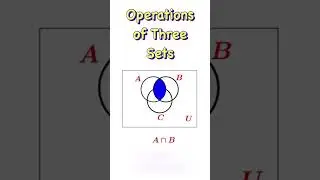 Operations involving three sets 