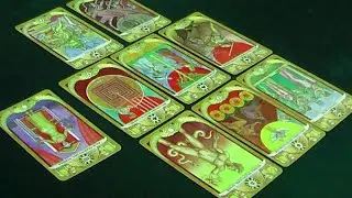 Обзор Таро Золотого Тельца. Часть 2. Расклад 