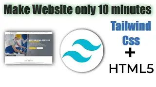 Make a  Website Only 10 minutes||How to Make a Website in Html Tailwind CSS||Tailblock use
