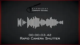 Rapid Camera Shutter | HQ Sound Effect