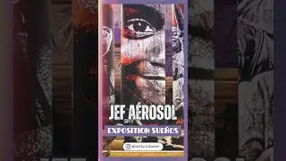 Jef Aérosol, Artiste pochoiriste, l'un des pionniers du street art ou art urbain en France.