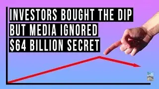 Investors Bought the Dip & Ignored the $64 Billion SECRET Why the Stock Market Rallied 1000 Points!