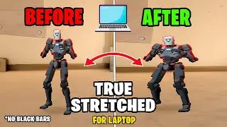 TRUE Stretched Resolution on Laptop | Valorant (No Black Bars)