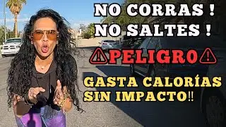 ❌NO CORRAS Y NO SALTES❌ ES MUY PELIGROSO, GASTA CALORÍAS SIN IMPACTO 💪🏼