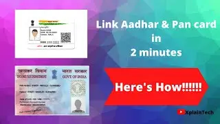 ஆதார் & பான் கார்டு இணைக்க மார்ச் 31 கடைசி தேதி | How to Link ur Aadhar & Pan card?
