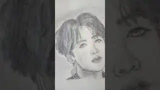 Jungkook drawing bts #btsarmy