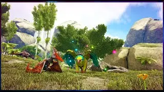 Ark Elemental Day #11 We tamed a Shiny Griffin and pteranodon