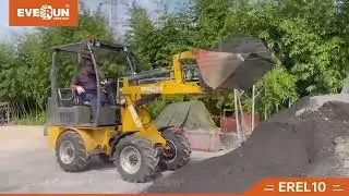 ERERUN 1ton electric wheel loader —EREL10