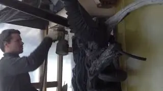 Наружная отделка гостиницы в Ясной поляне