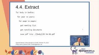 Automate Your City Data with Python with Philip James
