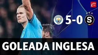 RESUMEN: MANCHESTER CITY 5-0 SPARTA PRAGUE | CHAMPIONS LEAGUE 2024 | JORNADA 3 | CALIENTE TV 🛑