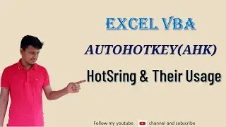 AUTOHOTKEY : HotString & Their Usage