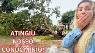 VENDAVAL NO TEXAS, NOSSO CONDOMÍNIO FOI ATINGIDO!