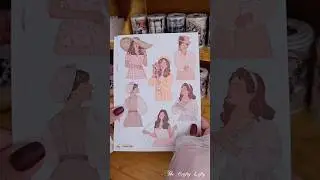 ASMR Frame Collage Journaling 🩷 DIY house decor #asmr #shorts #collage #journaling