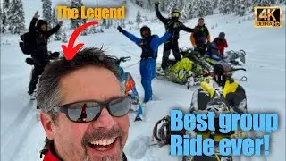 Snowmobiling Adventure: Early Winter Wonderland with Beginners