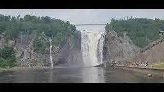 Montmorency Falls in Quebec City