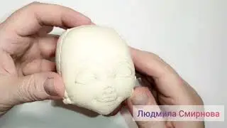 КАК СДЕЛАТЬ УТЯЖКУ ГЛАЗ И ГУБ ТЕКСТИЛЬНОЙ КУКЛЕ