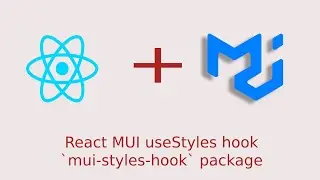 useStyles Hook from `mui-styles-hook` package for react MUI