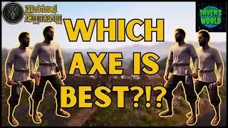 Axe Tutorial - Medieval Dynasty - Which Axe Is Best?!?