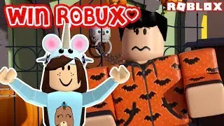 WIN ROBUX! HALLOWEEN SPOOKY HOUSE CHALLENGE! ROBLOX DREAM WORLD