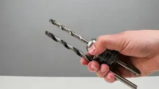 🌪️Don't throw away the old! The secret of the master, how to sharpen drills in 2 minutes.