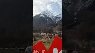 Красная поляна🥰 высота 960 , сердце гор 