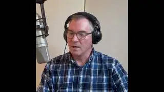 Frank Bruni records his audiobook THE BEAUTY OF DUSK