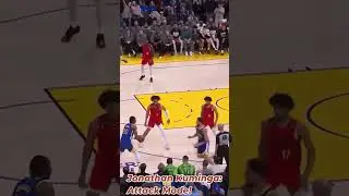 GSW Jonathan Kuminga in Attack Mode Game Highlights Against the Trailblazers #shorts