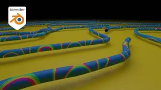 Blender Tutorial: How to Make Perfectly Twisted and Curved Cables