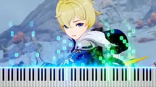 『Mika ミカ Theme』Genshin Impact Piano | 原神ピアノ