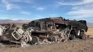 Vardenis Yakınlarında İmha Edilen Ermenistan'a Ait Scud-B Balistik Füze Sistemi