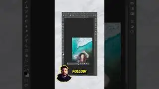 Blend 2 images in photoshop! #photoshop #graphicdesign #photoshop_tutorial #tutorial