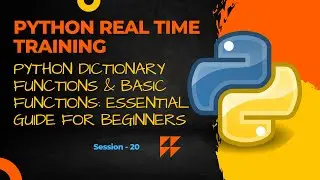 Python Dictionary Functions & Basic Functions: Essential Guide for Beginners