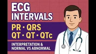 12-Lead ECG Interval Interpretation | PR, QRS, QT & QTc Explained