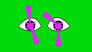 Eyes collection Greens Screen for edit