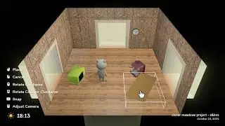 clover meadows picking up and moving objects with mouse