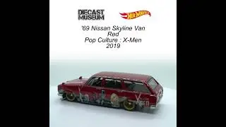 Hot Wheels '69 Nissan Skyline Van - Pop Culture : X-Men