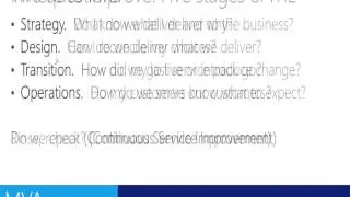 01 -  System Center 2012 R2 ITIL for IT Pros -  Introduction to ITIL Framework