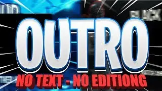 Outro no Text | without text thanks for watching | Subscribe Intro no text Animation | Free Download