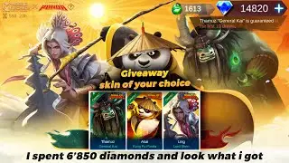 I spent 6,850 diamonds in the MLBB X Kung Fu Panda Event - cheapest collaboration?